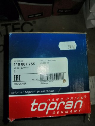 3B0820193 OSUSZACZ KLIMATYZACJI TOPRAN