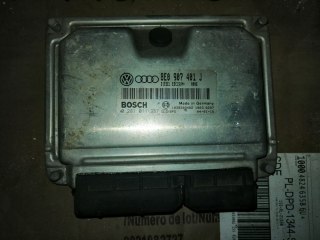 8E0907401J 0281011387 STEROWNIK SILNIKA AUDI VW