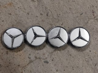 9709 DEKIELEK DEKIELKI KAPSLE DO ALUFELG 75MM MERCEDES 4SZTUKI