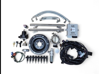 Wtrysk Elektroniczny EFI Mercedes V8 D - Jetronic STANDALONE