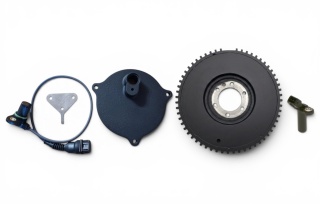 Zestaw czujnik położeniwa wałka i wału Mercedes M103 crank cam trigger wheel kit