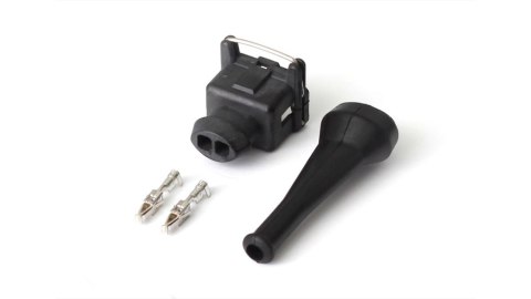 Wtyczka i piny - Złącze żeńskie Bosch EV1 (kwadratowe) 2-pin typu Junior Timer.